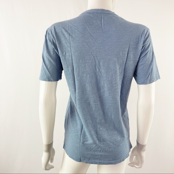 Everlane Size S Blue Short Sleeve Cotton T-Shirt - Picture 5 of 7
